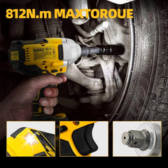 Dewalt DCF892 High Torque Brushless Wireless Impact Wrench 20V Battery Electric Tool 812N.m Powerful Portable Torque Wrench