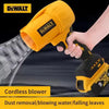 Dewalt Wireless Brushless High-Power Handheld Blower Turbo Fan Lightweight Design 20V Battery Leaf And Snow Sweeping Tool