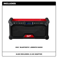 Milwaukee M18 Bluetooth Jobsite Radio, Tool Only