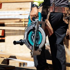 Makita GSR02M1 40V max XGT Brushless Cordless Rear Handle 10-1/4" Circular Saw Kit, AWS Capable (4.0Ah)