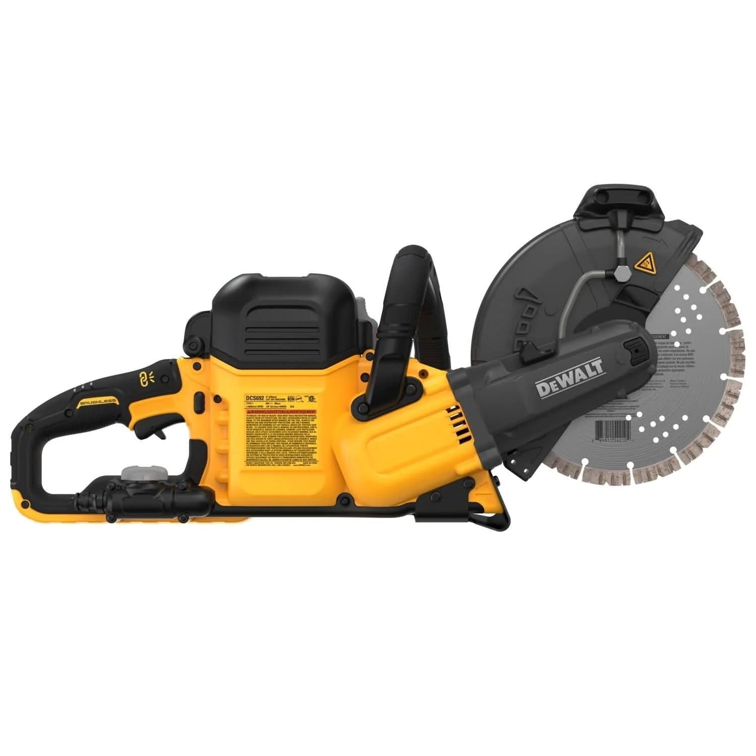 DeWalt DCS692X2 FLEXVOLT 60V MAX Brushless 9" Cut-off Saw 9.0Ah Kit