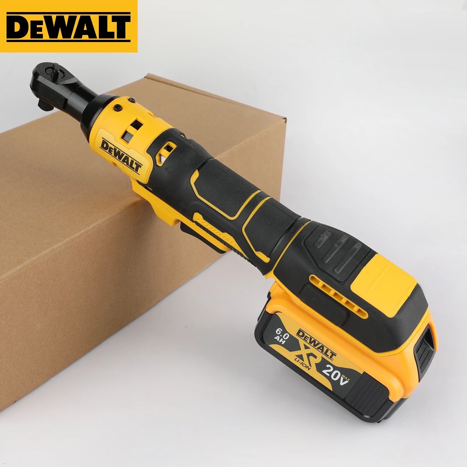 DEWALT DCF512 Ratchet Right Angle Wrench Variable Speed Brushless Power Wrench LED light Cordless Battery Power Tools