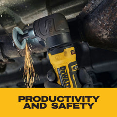 DeWALT DCG422B 20V MAX ATOMIC Right Angle Die Grinder, Tool Only
