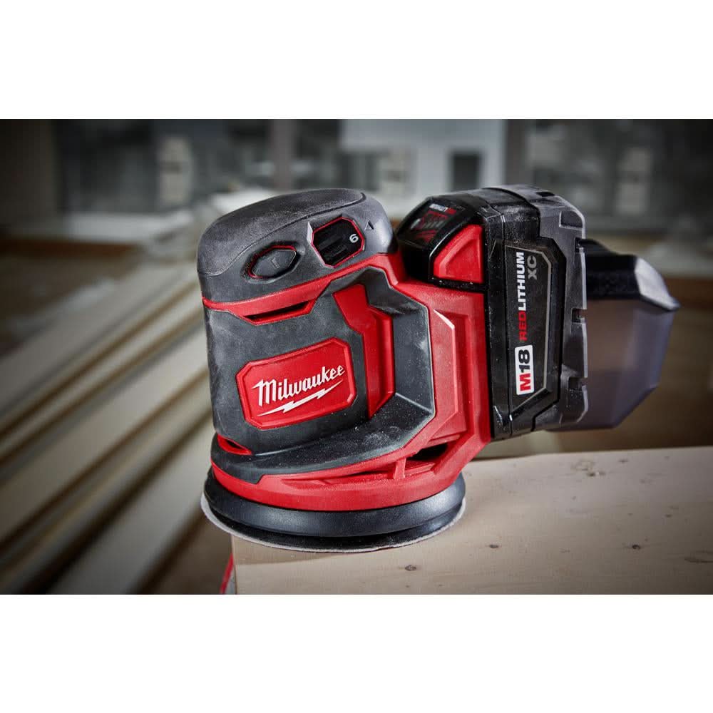 Milwaukee M18 Cordless 5-in. Random Orbit Sander, Tool Only