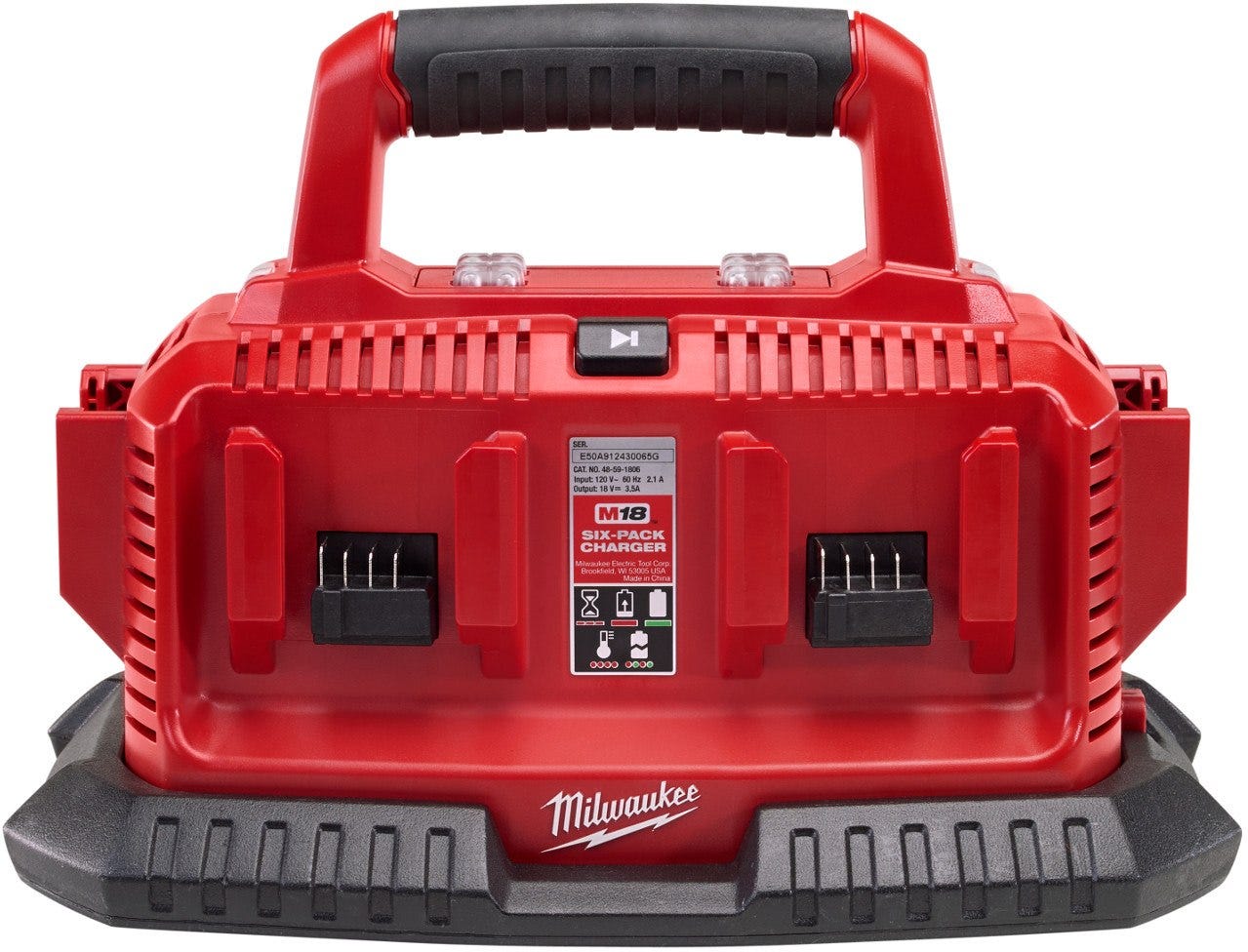 Milwaukee M18 6-Bay Sequential Charger