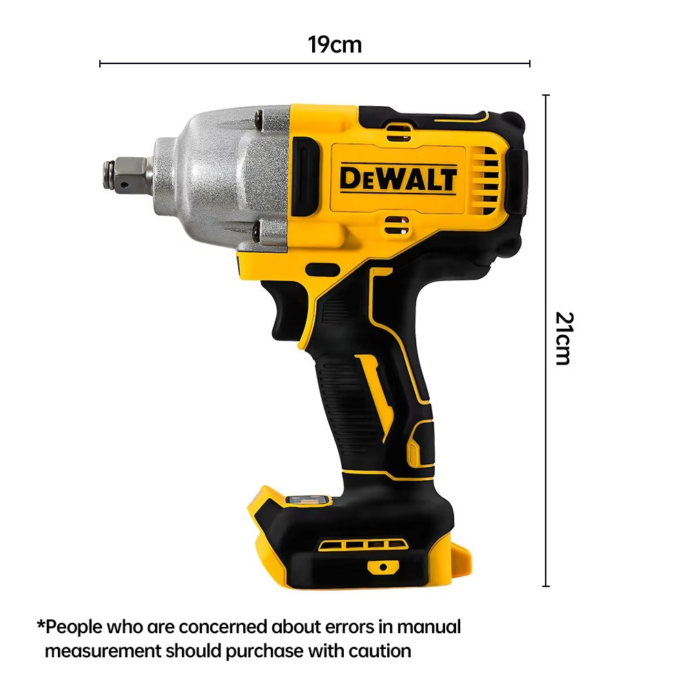 Dewalt DCF892 High Torque Brushless Wireless Impact Wrench 20V Battery Electric Tool 812N.m Powerful Portable Torque Wrench