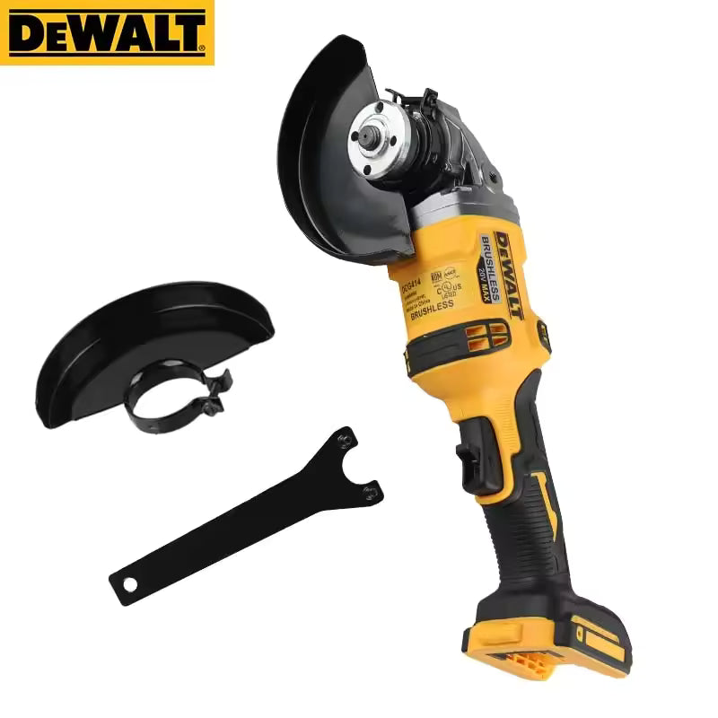 DEWALT DCG414 20V Brushless Cordless Angle Grinder 125MM Wheel Ergonomic Handle Multi-purpose Cutting Polishing DIY Power tools