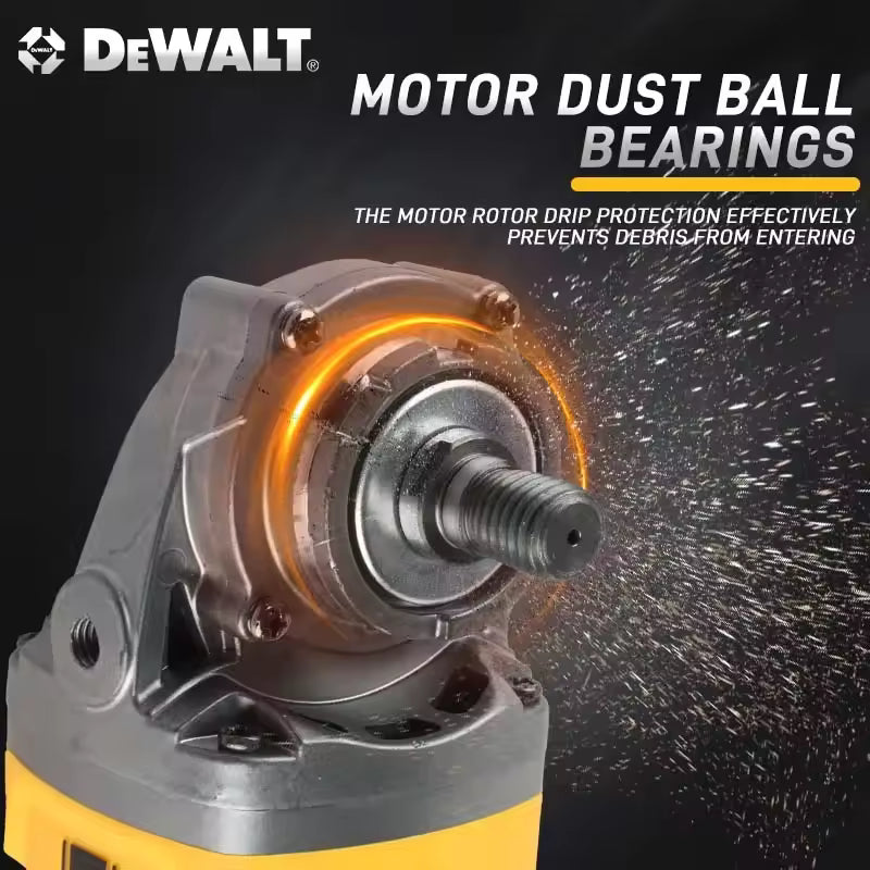 DEWALT DCG414 20V Brushless Cordless Angle Grinder 125MM Wheel Ergonomic Handle Multi-purpose Cutting Polishing DIY Power tools