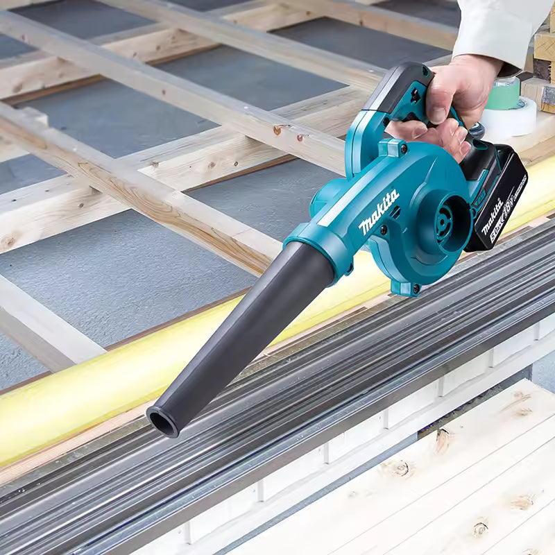 Makita DUB185Z 18V Cordless Handheld Air Blower, 0-13000RPM Variable Speed 3.2m³/min Max Air Volume for Dust Leaf Cleaning