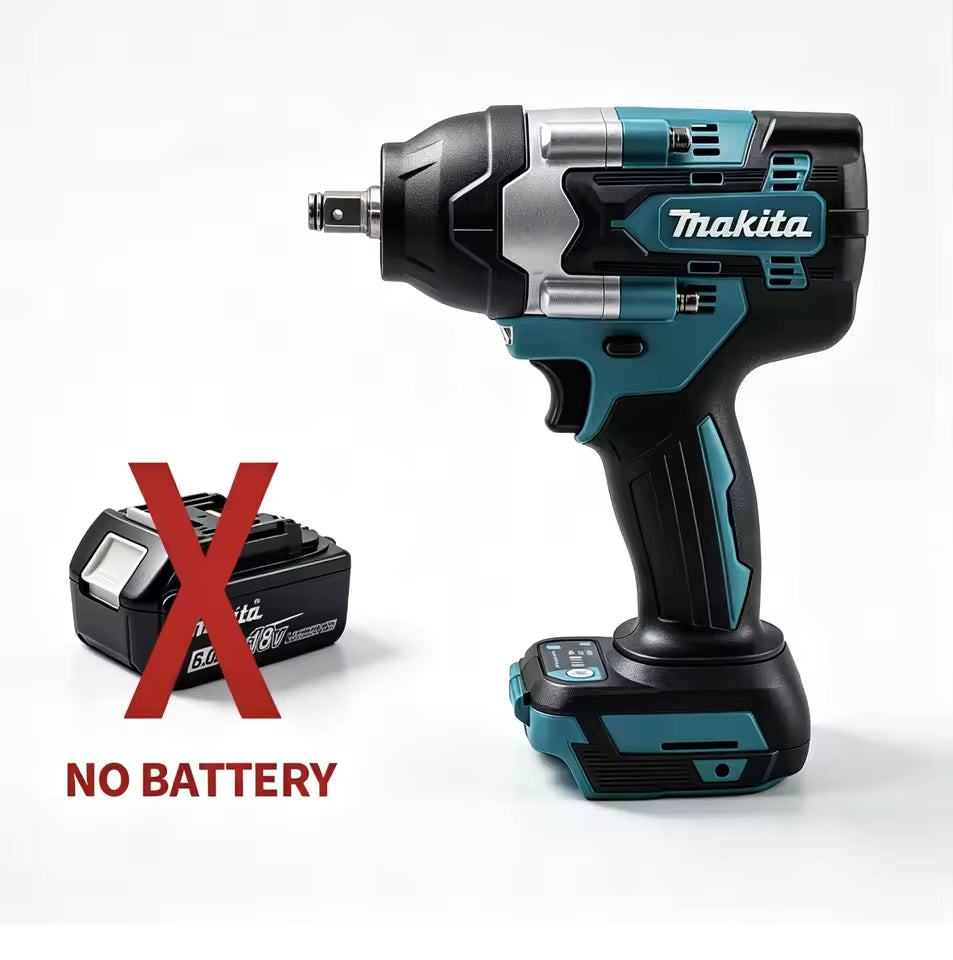 Makita Electric Wrench DTW700 Brushless Multi Functional Rechargeable 18V Lithium Battery Auto Repair High Torque Impact Wrench