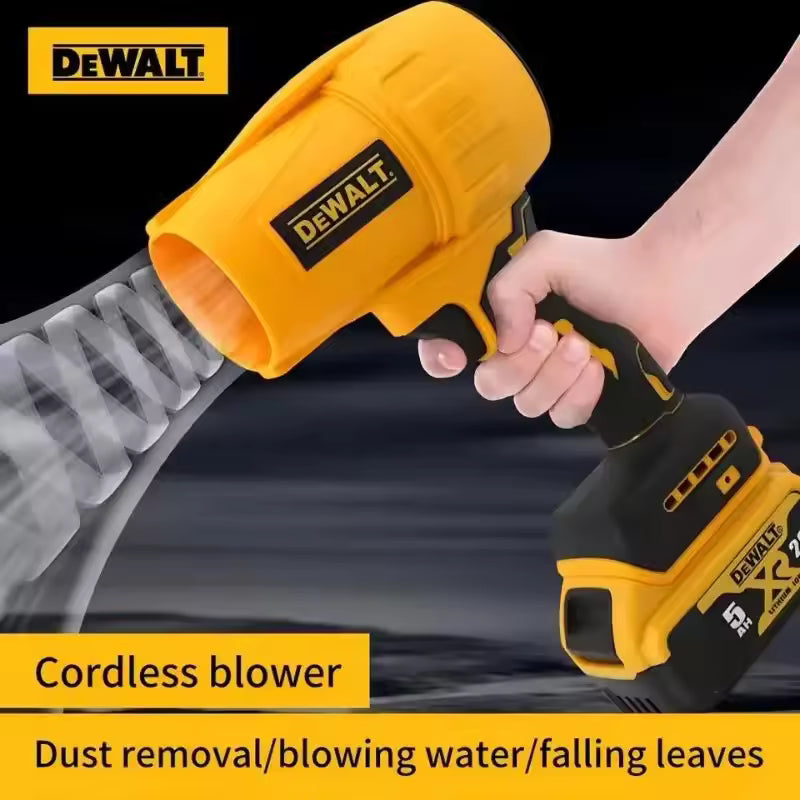 Dewalt Wireless Brushless High-Power Handheld Blower Turbo Fan Lightweight Design 20V Battery Leaf And Snow Sweeping Tool