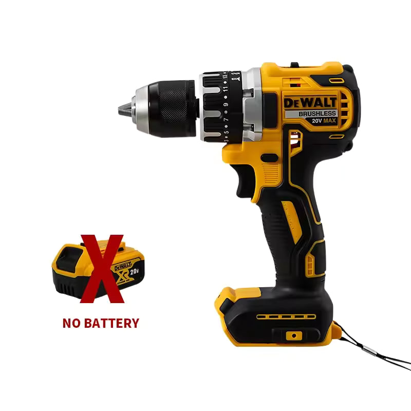 Dewalt DCD796 Compact Cordless Brushless Impact Drill LED Light Powerful Multi-functional Electric Power Tool 20V Battery