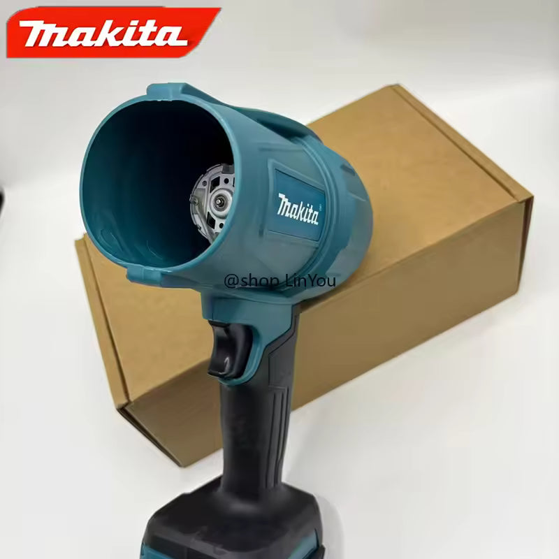 Makita 30000RPM Violent Blower Turbo Jet Fan 18V Electric Air Duster Wind Speed Turbo Rechargeable with Light Car Cleanin Tool