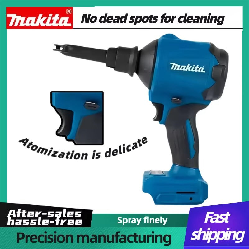 Makita DAS180 18V Cordless Air Duster, Lithium-ion Wireless Dust Removal Tool, High-Power Blower, Industrial Cleaning Equipment