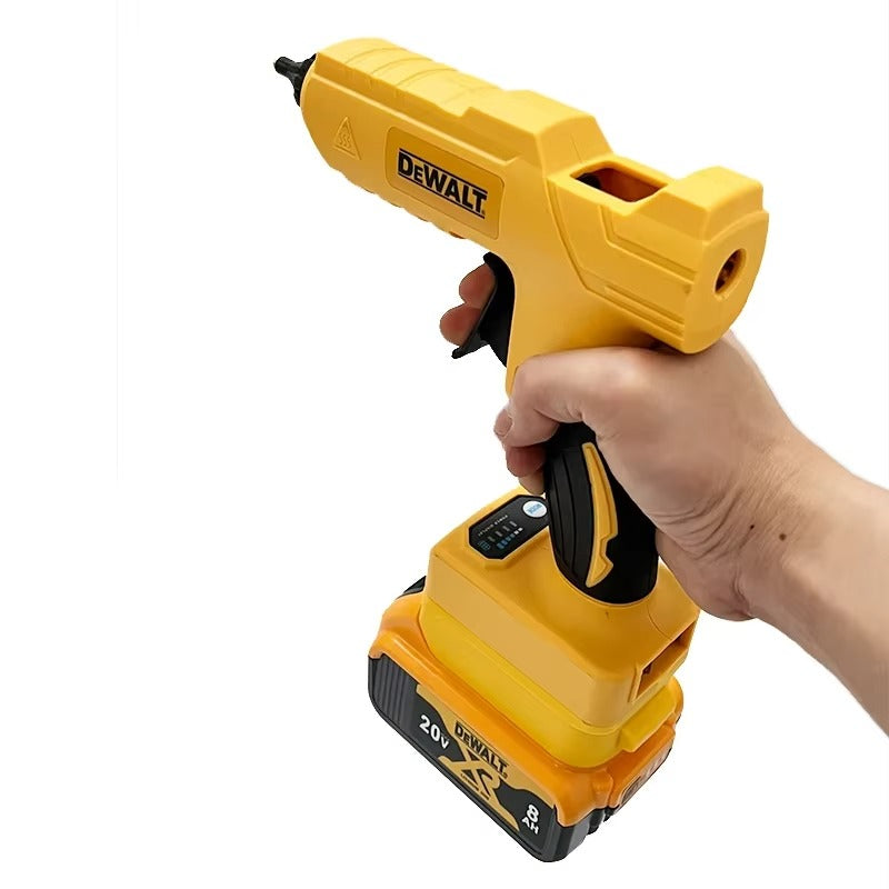 Dewalt Handheld Electric Cordless Hot Glue Gun Repair DIY Tool Hot Melt Welding Hot Air Gun Anti-scald Nozzle For Dewalt Battery